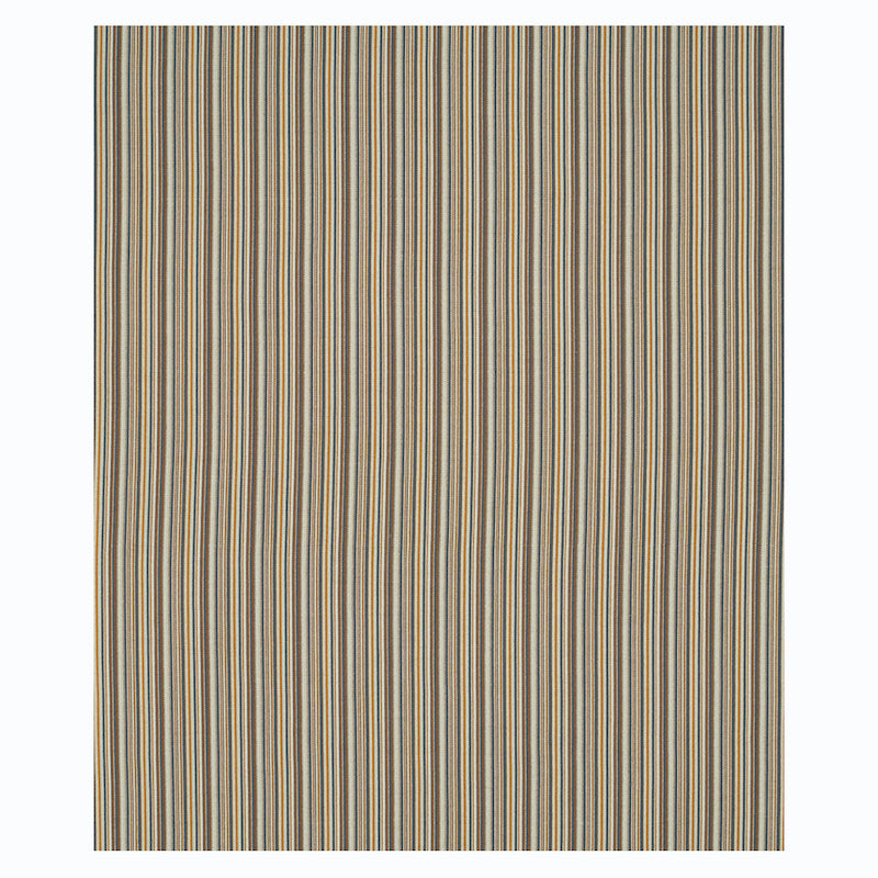 Schumacher Sinoir Stripe Neutral Fabric - Eade's Wallpaper