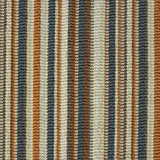 Schumacher Sinoir Stripe Neutral Fabric - Eade's Wallpaper