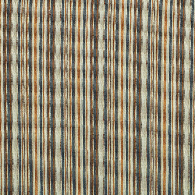 Schumacher Sinoir Stripe Neutral Fabric - Eade's Wallpaper