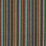 Schumacher Sinoir Stripe Multi Fabric - Eade's Wallpaper