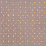 Schumacher Ludus Stripe Brown Fabric - Eade's Wallpaper