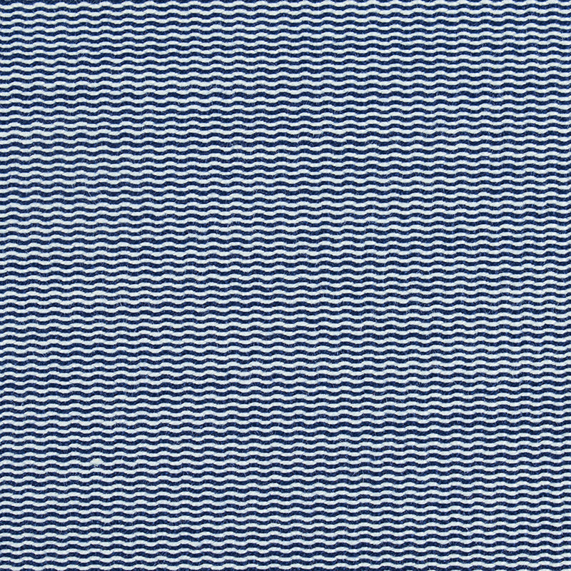 Schumacher 79380 SANDPIPER TAPE WIDE in BLUE Trim - HAPPY TO