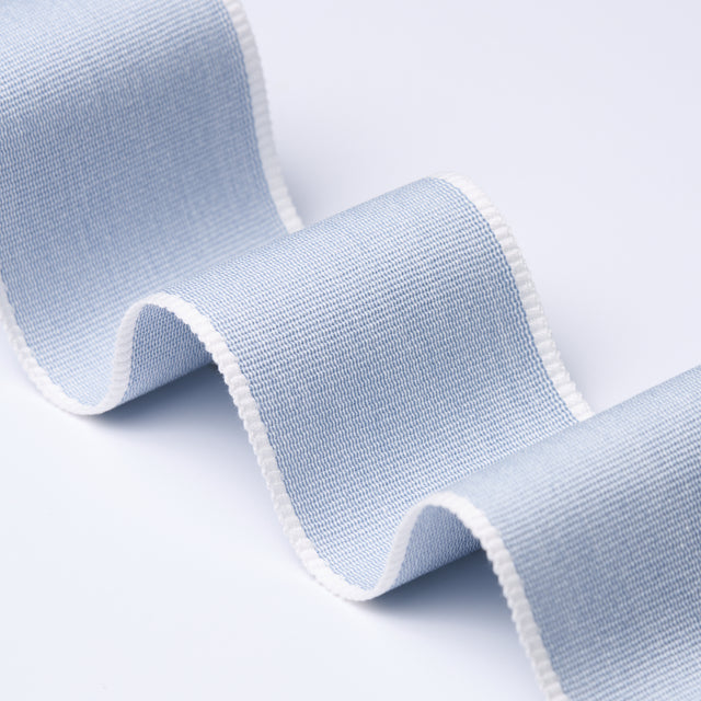 Schumacher 79385 SANDPIPER TAPE WIDE in SKY Trim - PERENNIAL