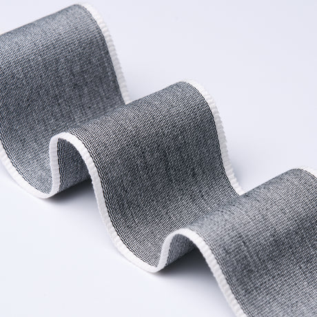 Schumacher 79386 SANDPIPER TAPE WIDE in CARBON Trim - PERENN
