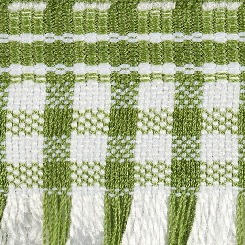 Schumacher 79390 ROSALY TAPE in GREEN Trim - MARIE-CHANTAL
