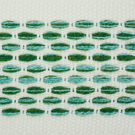 Schumacher 79420 PORTOLA TAPE INDOOR/OUTDOOR in GREEN Trim -