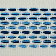 Schumacher 79421 PORTOLA TAPE INDOOR/OUTDOOR in BLUE Trim - 