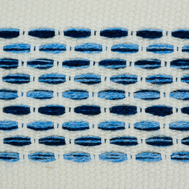 Schumacher 79421 PORTOLA TAPE INDOOR/OUTDOOR in BLUE Trim - 