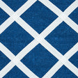 Schumacher 79441 ZELLA APPLIQUÃ‰D TAPE in BLUE Trim - HAPPY 