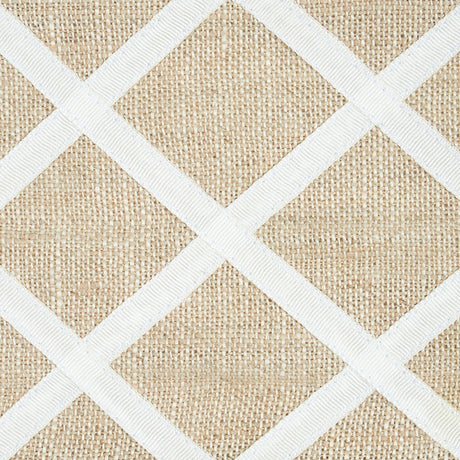 Schumacher 79442 ZELLA APPLIQUÃ‰D TAPE in NATURAL Trim - HAP