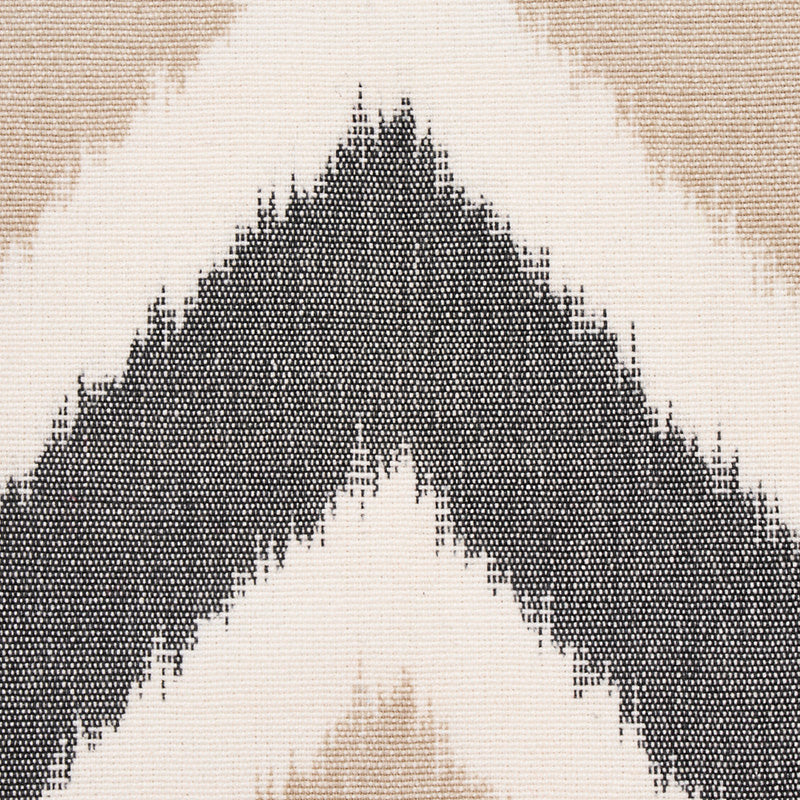 Schumacher Vedado Ikat Neutral Fabric - Eade's Wallpaper