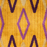 Schumacher Kyoto Trellis Saffron Fabric - Eade's Wallpaper