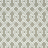 Schumacher Cleo Trellis Indoor/Outdoor Neutral Fabric
