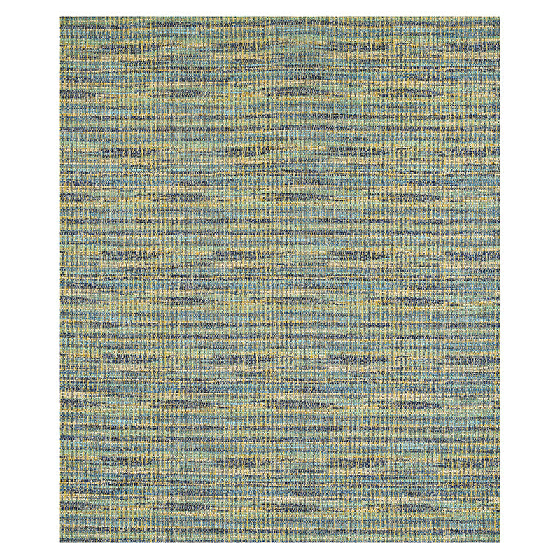 Schumacher Cannonbury Blue Multi Fabric