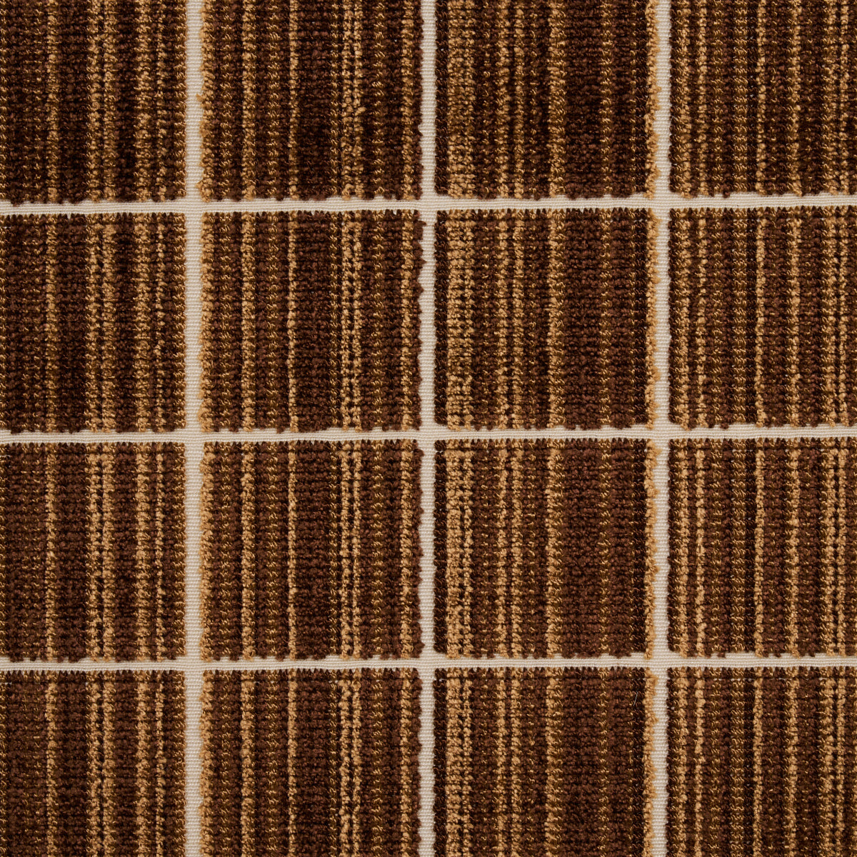 Schumacher Corneille Velvet Mocha Fabric