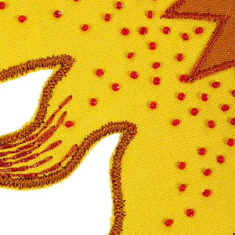Schumacher 79640 HELIOS APPLIQUÃ‰ in YELLOW Trim - MISTERIOS