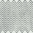 Schumacher 79650 LEORA HAND BLOCKED TAPE in CHARCOAL Trim - 