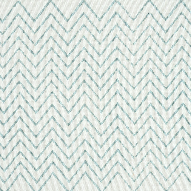 Schumacher 79651 LEORA HAND BLOCKED TAPE in SKY Trim - JACAR