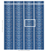 Schumacher Cosima Embroidery Blue Multi Fabric