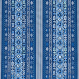 Schumacher Cosima Embroidery Blue Multi Fabric