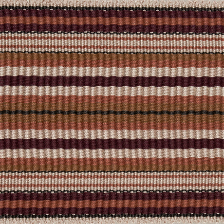 Schumacher 79742 TOPAKI STRIPE TAPE WIDE in AUBERGINE Trim -
