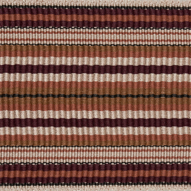 Schumacher 79742 TOPAKI STRIPE TAPE WIDE in AUBERGINE Trim -