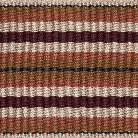 Schumacher 79752 TOPAKI STRIPE TAPE MEDIUM in AUBERGINE Trim