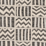 Schumacher Kudu Black Fabric - Eade's Wallpaper