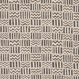 Schumacher Kudu Black Fabric - Eade's Wallpaper