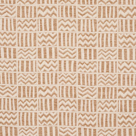 Schumacher Kudu Sand Fabric - Eade's Wallpaper