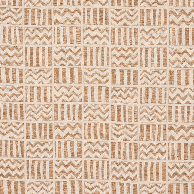 Schumacher Kudu Sand Fabric - Eade's Wallpaper