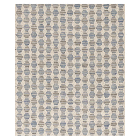 Schumacher Coquina Performance Blue Fabric