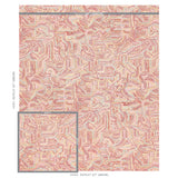 Schumacher Galina Pink Fabric