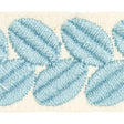 Schumacher 79910 BERKELEY TAPE NARROW in SKY Trim - HAPPY TO