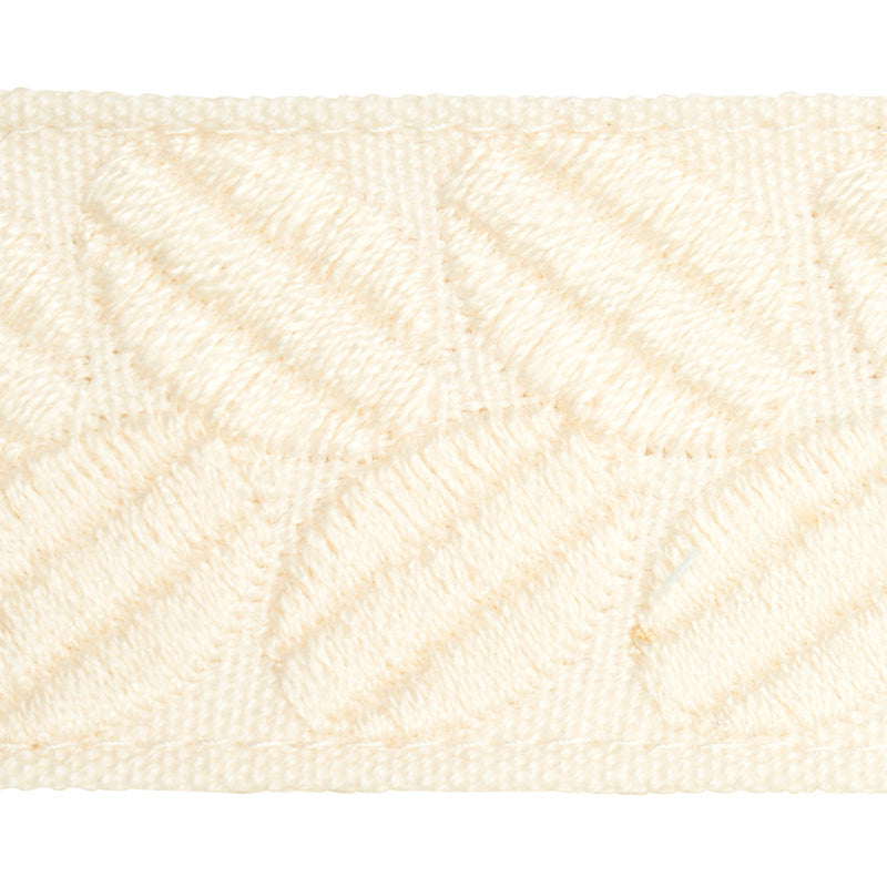 Schumacher 79911 BERKELEY TAPE NARROW in IVORY Trim - HAPPY 