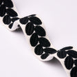 Schumacher 79915 BERKELEY TAPE NARROW in BLACK Trim - PERENN