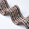 Schumacher 79923 TALITHA TAPE in JAVA Trim - PERENNIAL FAVOR