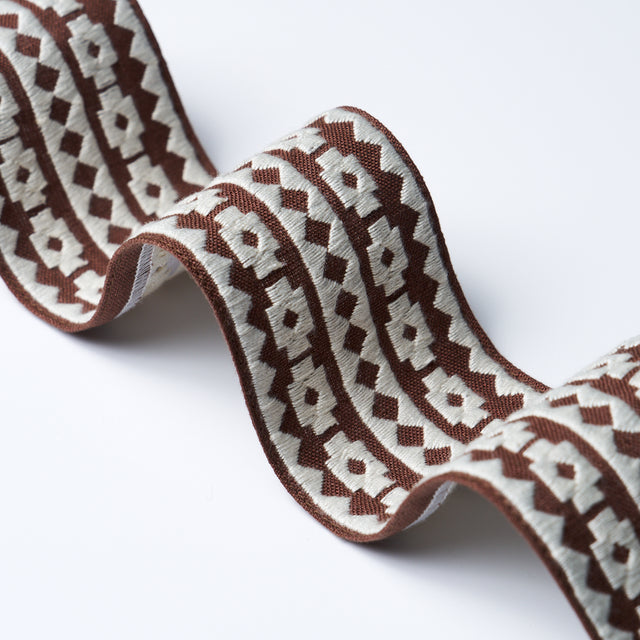 Schumacher 79923 TALITHA TAPE in JAVA Trim - PERENNIAL FAVOR