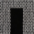 Schumacher 79931 MATRIX TAPE in IVORY ON BLACK Trim - HAPPY 