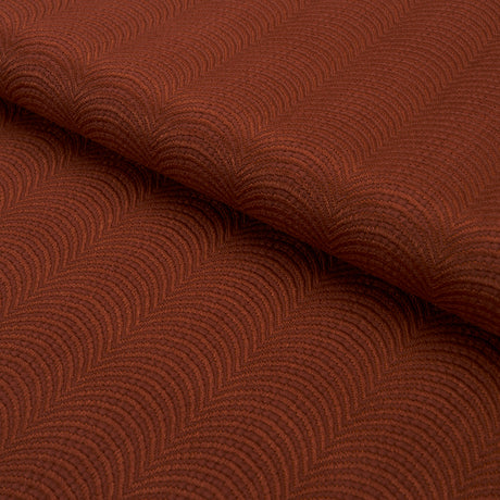 Schumacher 79966 HURDLES PERFORMANCE in TERRACOTTA Fabric - 