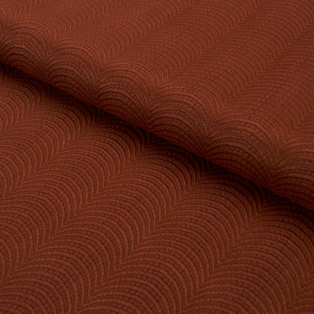Schumacher 79966 HURDLES PERFORMANCE in TERRACOTTA Fabric - 