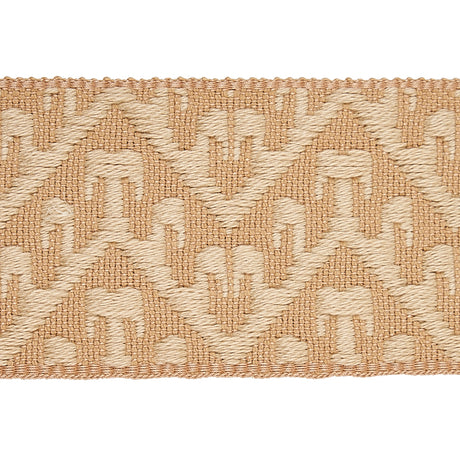 Schumacher 80012 TIVOLI TAPE in NATURAL Trim - COPACABANA