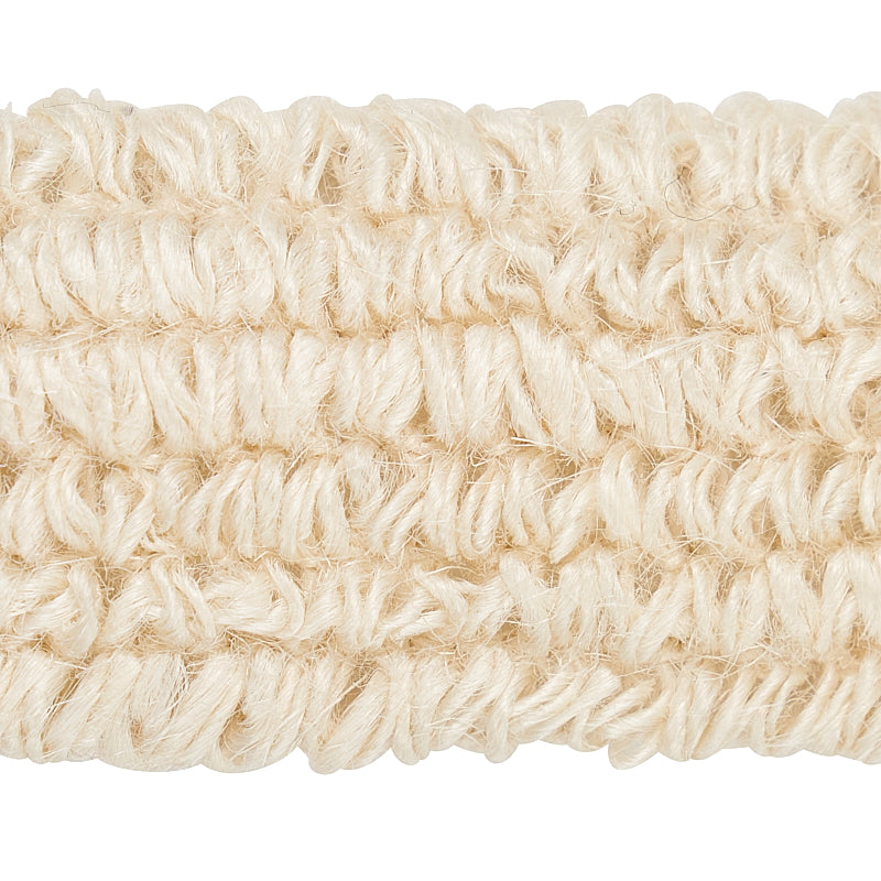 Schumacher 80061 BARBA JUTE TAPE in IVORY Trim - COPACABANA