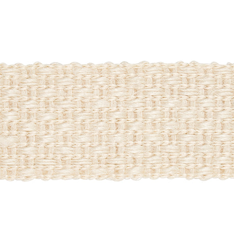 Schumacher 80070 DUVAL JUTE TAPE in IVORY Trim - COPACABANA