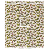Schumacher Butterfly Épinglé Spring Fabric