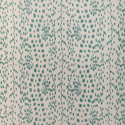 BRUNSCHWIG & FILS 8012138.513.0 LES TOUCHES AQUA Fabric - Eade's Wallpaper