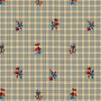 BRUNSCHWIG & FILS 8013113.15.0 LA SEYNE FLEURI STONE BLUE Fabric - Eade's Wallpaper