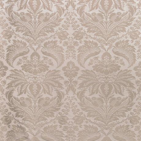 BRUNSCHWIG & FILS 8013188.11.0 DAMASK PIERRE GREY Fabric - Eade's Wallpaper