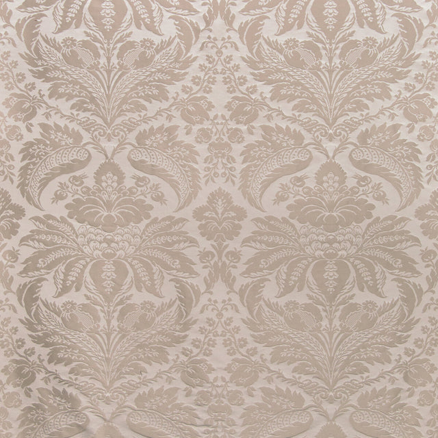 BRUNSCHWIG & FILS 8013188.11.0 DAMASK PIERRE GREY Fabric - Eade's Wallpaper