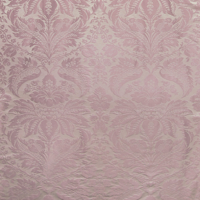 BRUNSCHWIG & FILS 8013188.110.0 DAMASK PIERRE AMETHYST Fabric - Eade's Wallpaper